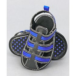 Cute Walk By Babyhug Closed Toe Sandal Style Booties - Blue