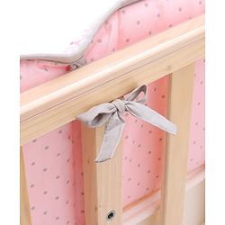 Babyhug Premium Cotton Crib Bumper Large -Seahorse Theme (Cot not Included)