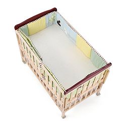 Babyhug Premium Cotton Crib Bumper Large -Farm Theme (Cot not Included)