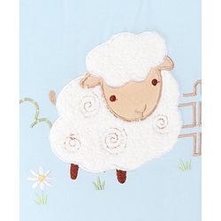 Babyhug Premium Cotton Crib Bumper Large -Farm Theme (Cot not Included)
