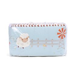Babyhug Premium Cotton Crib Bumper Large -Farm Theme (Cot not Included)