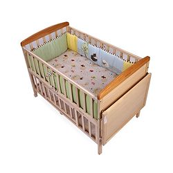 Babyhug Premium Cotton Crib Bumper Regular -Farm Theme (Cot not Included)