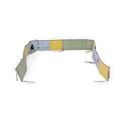 Babyhug Premium Cotton Crib Bumper Regular -Farm Theme (Cot not Included)
