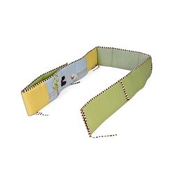 Babyhug Premium Cotton Crib Bumper Regular -Farm Theme (Cot not Included)