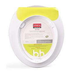 Babyhug Soft Cushioned Baby Potty Seat Owl Print - White