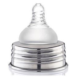 Babyhug Sterilizable Steel Feeding Bottle - 220 ml