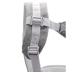 Babyhug Harmony 9-in-1 Ergonomic Baby Carrier with Hip Seat: Breathable fabric, Detachable hood, Padded straps, Pocket storage, and 9 carrying positions for babies up to 15 kg-Grey