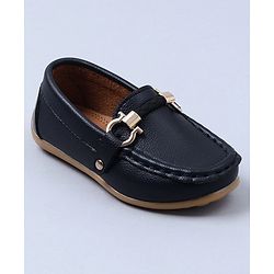 Cute walk by Babyhug Party Wear Loafers - Blue