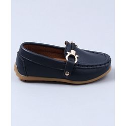 Cute walk by Babyhug Party Wear Loafers - Blue