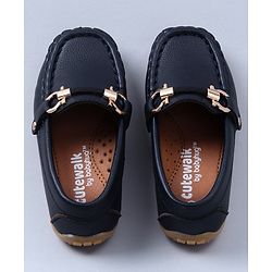 Cute walk by Babyhug Party Wear Loafers - Blue
