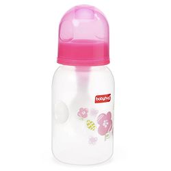 Babyhug Cereal Feeder With Spoon Pink - 150 ml