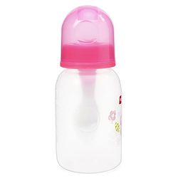 Babyhug Cereal Feeder With Spoon Pink - 150 ml