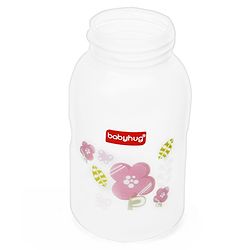 Babyhug Cereal Feeder With Spoon Pink - 150 ml