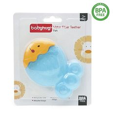 Babyhug Water Filled Teether Fish - Blue