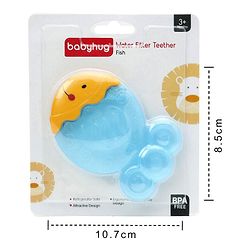 Babyhug Water Filled Teether Fish - Blue