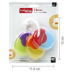 Babyhug Berries Water Filled Teether - Multicolour