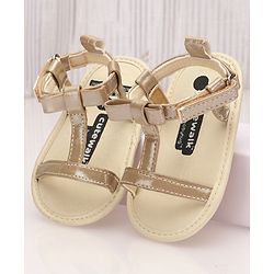 Cute Walk by Babyhug Sandals Style Booties Bow Applique - Grey