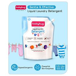 Babyhug Liquid Laundry Detergent Refill Pack - 1500 ml