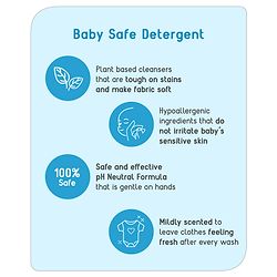 Babyhug Liquid Laundry Detergent Refill Pack - 1500 ml