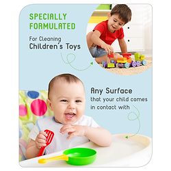 Babyhug Bottle & Veggie Cleanser Refill  1200 ml| Food-Grade| Anti-Bacterial| Plant-Based| Removes Pesticides| Essential for Teething and Crawling Todlers