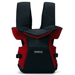 Babyhug Kangaroo Pouch 3 Way Baby Carrier - Red & Black