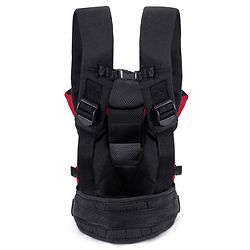 Babyhug Kangaroo Pouch 3 Way Baby Carrier - Red & Black