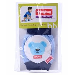 Babyhug Baby Knee & Elbow Pads Blue (Design May Vary)