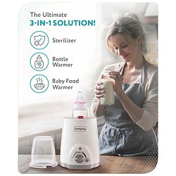 Babyhug 3-1 Bottle Warmer Cum Sterilizer - White