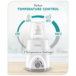 Babyhug 3-1 Bottle Warmer Cum Sterilizer - White