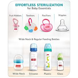 Babyhug 3-1 Bottle Warmer Cum Sterilizer - White