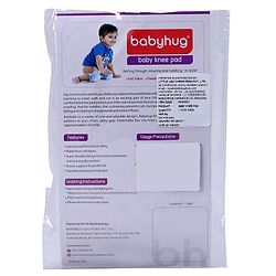 Babyhug Baby Knee & Elbow Pads White Red (Design May Vary)