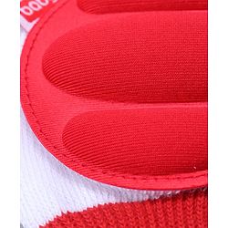 Babyhug Baby Knee & Elbow Pads White Red (Design May Vary)