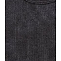 Babyhug Sleeveless Pullover Thermal Vest - Dark Grey