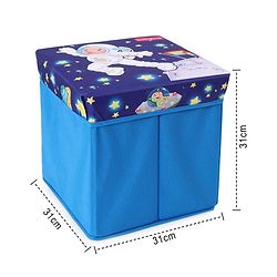 Babyhug Sto-Sit Foldable Storage Box Cum Stool - Space Adventure