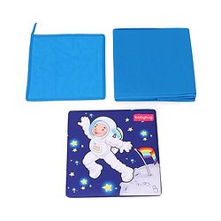 Babyhug Sto-Sit Foldable Storage Box Cum Stool - Space Adventure