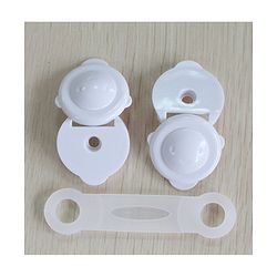 Babyhug Cabinet Latch Pack Of 2 - White