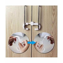 Babyhug Slide Door Lock - White