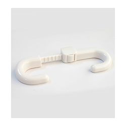Babyhug Slide Door Lock - White
