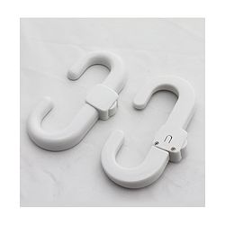 Babyhug Slide Door Lock - White