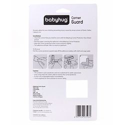 Babyhug Corner Edge Protector Pack Of 4 - Brown