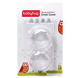 Babyhug Stove Or Oven Knob Cover - White