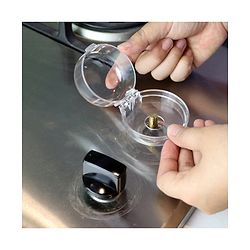 Babyhug Stove Or Oven Knob Cover - White