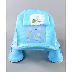 Babyhug Deluxe XL Baby Bather Animal Print - Blue