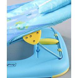 Babyhug Deluxe XL Baby Bather Animal Print - Blue