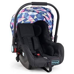 Babyhug Opera Travel System - Black Pink Blue