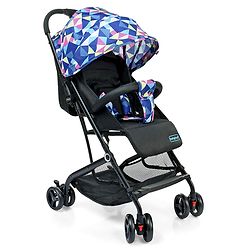 Babyhug Opera Travel System - Black Pink Blue