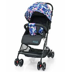 Babyhug Opera Travel System - Black Pink Blue