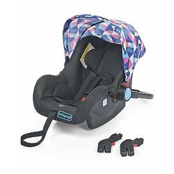 Babyhug Opera Travel System - Black Pink Blue