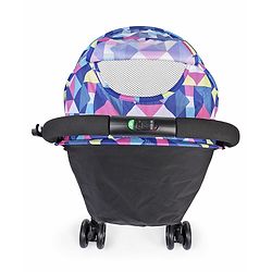 Babyhug Opera Travel System - Black Pink Blue