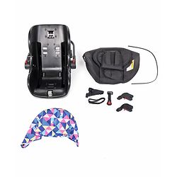 Babyhug Opera Travel System - Black Pink Blue